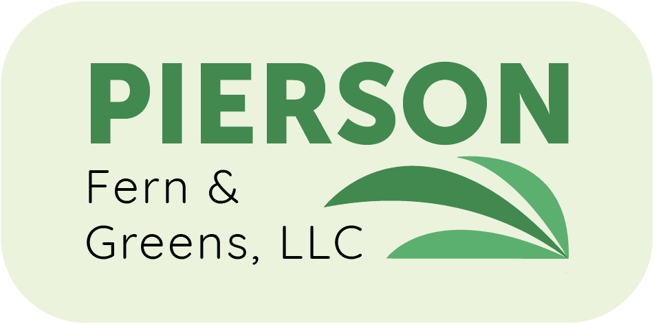 Pierson Fern & Greens, LLC Logo